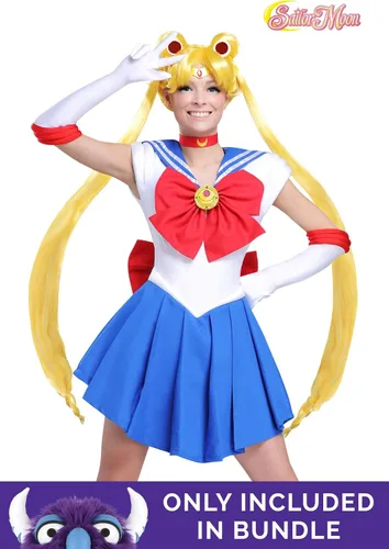 Vista 4 de Disfraz de Sailor Moon para mujer