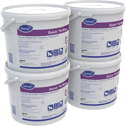 Vista 6 de Diversey - Toallitas desinfectantes Tb Oxivir, 640