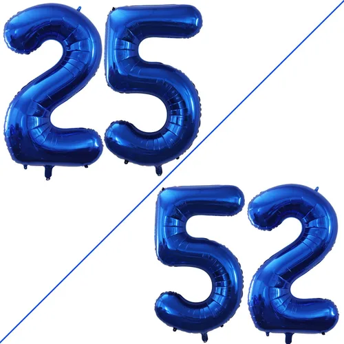 Vista 343 de Goer, conjunto de globos de papel aluminio para decoraciones de cumpleaños, globos de las letras de feliz cumpleaños y de números Oro
