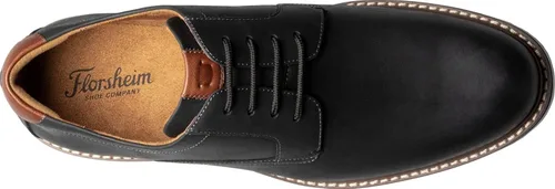 Vista 6 de Florsheim Norwalk Oxford con punta lisa para hombre, Negro Ch