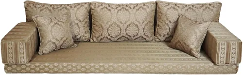 Vista 15 de arabicsofa Sofá de asiento de piso árabe - Sofá modular hecho a mano con sofás otomanos