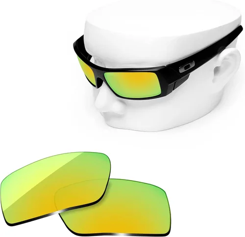 Vista 2 de OOWLIT Lentes de repuesto compatibles con gafas de sol Oakley Gascan