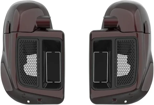Vista 69 de Kits de calentadores de piernas con ventilación y combinación de color con guantera para Harley Davidson Touring Street Road King Glide FLTR 2014