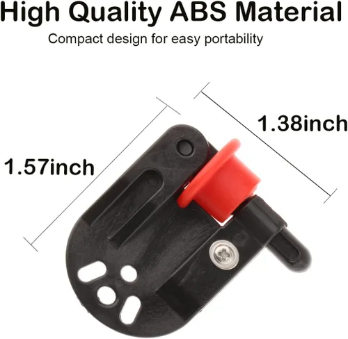 Vista 3 de 4 unids Cepilladora Zams Pro Release Clips Pesca en línea Clip lateral para Aparejos de pesca en alta mar Trolling Downrigger Clips