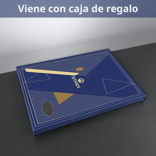 Vista 2 de SITHON Bandeja de valet, organizador de moda, soporte multifuncional para Marrón