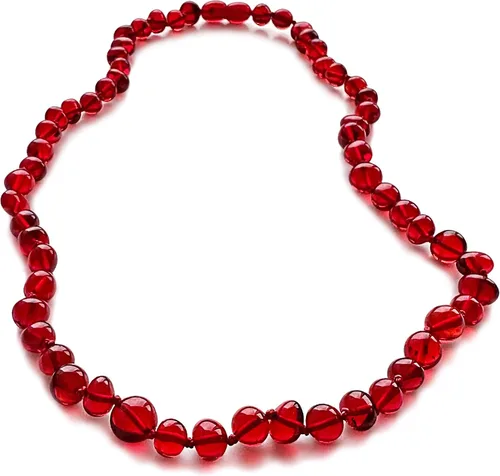 Vista 8 de Amber Necklace for Women - HandMade Baltic Jewelry for Adult - 18 inch - 100% Genuine