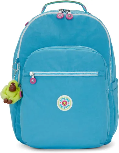 Vista 134 de Mochila Kipling Seoul extra grande para laptop de 17", Grande True Blue Tonal 2