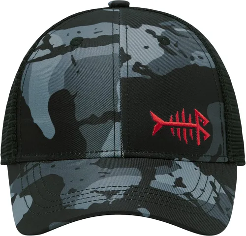 Vista 2 de BASSDASH Altimate - Gorro de pesca con espalda de malla para hombres y mujeres, gorra de béisbol ajustable