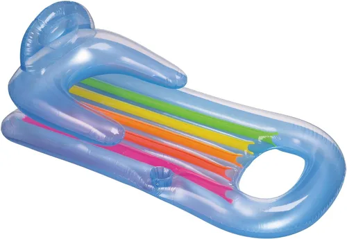 Vista 3 de Intex 58802EP - Balsa inflable King Kool para piscina, color azul o gris, paquete de 2