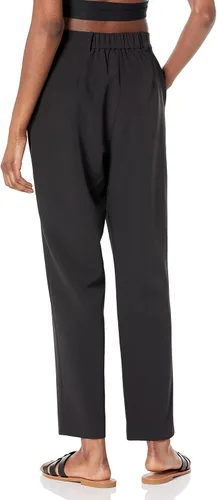 Vista 2 de The Drop Abby Pantalón frontal plano para mujer