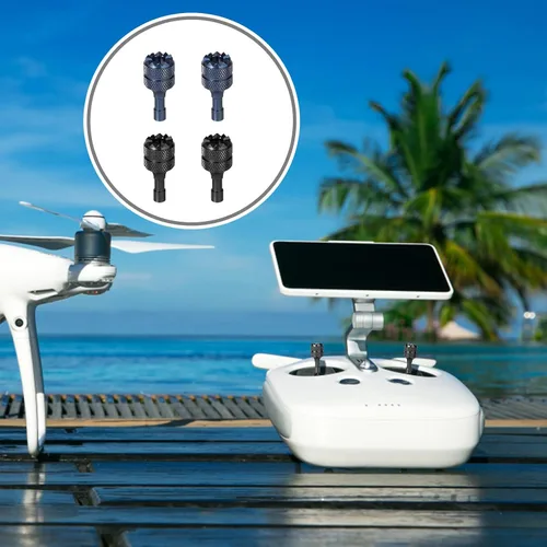 Vista 7 de 3 Pro/4 Pro Control Sticks, 4 joysticks desmontables de aleación de aluminio para DJI Mini 3/Mini 3 Pro/Mini 4 Pro/Air 3/Mavic 3 Pro RC y RC 2