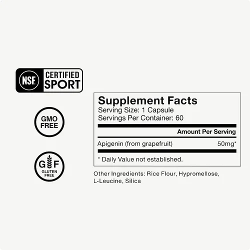 Vista 7 de Momentous Magtein Magnesio L-treonato de 145 mg, suplemento de apigenina y suplemento de L-teanina - Apoya la función cognitiva y promueve