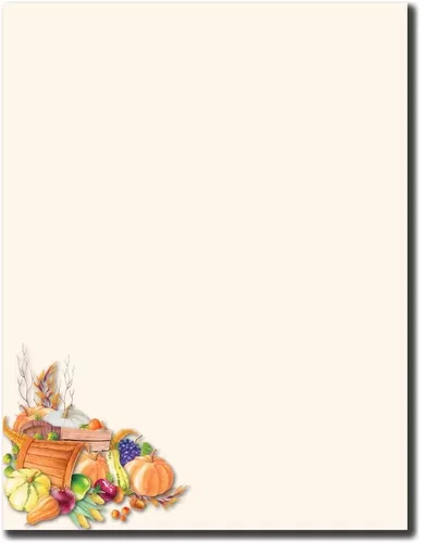 Vista 6 de Paquete de 25 membretes de árbol de bellota - 8.5 x 11 pulgadas personalizable - Compatible con impresión láser y inyección de tinta