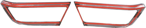 Vista 7 de YIWANG Cubierta de plástico ABS para manija interior de puerta para Land Rover Defender 90 2020-2022, accesorios de automóvil, juego de 2 piezas