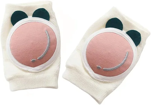 Vista 11 de Protectores de rodilla para gatear, unisex para bebés, antideslizantes, rodilleras para niños pequeños, cubierta protectora de seguridad