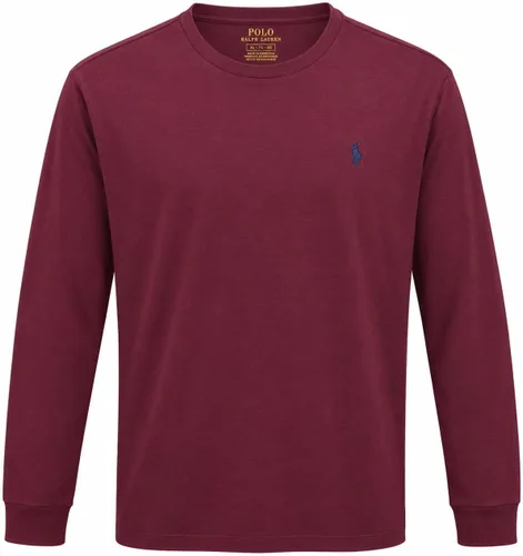 Vista 8 de POLO RALPH LAUREN Camiseta de manga larga de ajuste clásico suave al tacto para hombre (Soft Touch) Marina francesa