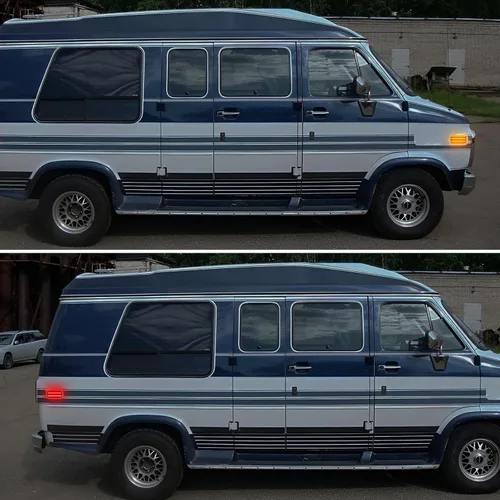 Vista 6 de Luces de posición laterales para G1500-G3500 G10-G30 1985-1996 Iluminación 3D DOT SAE