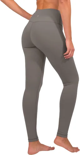 Vista 2 de 90 Degree by Reflex Leggings con función de control de abdomen, de cintura alta y confeccionados con tejido Power Flex