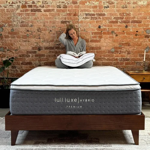 Vista 10 de El mejor colchón de espuma con efecto memoria por Lull – garantizado. Lull infusión de gel colchones de espuma viscoelástica, Memory Foam, Blanco