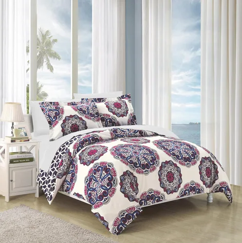 Vista 12 de Chic Home Barcelona - Juego de edredón reversible