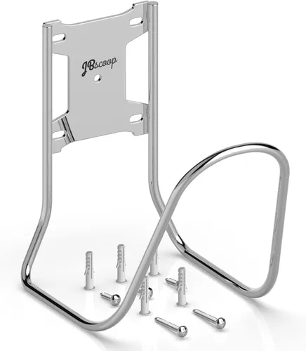 Vista 7 de JBscoop Soporte de manguera grande de acero inoxidable, colgador de manguera resistente (1)
