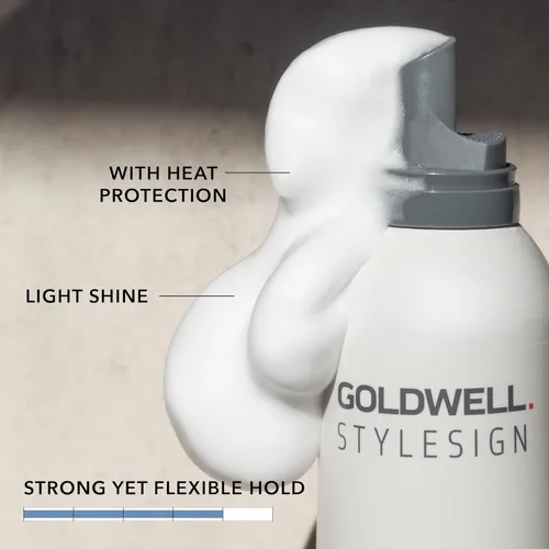 Vista 4 de Goldwell StyleSign Bodifying Control Mousse Volumen + Protección contra el calor