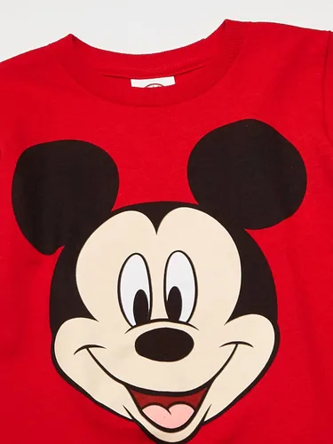 Vista 2 de Disney Paquete de 3 camisetas Mickey Goofy Donald para niños pequeños