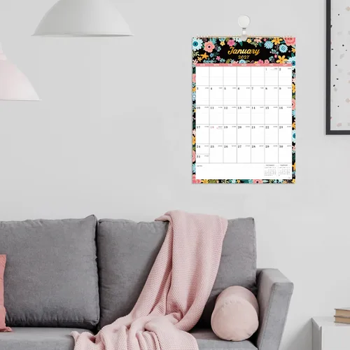 Vista 8 de Calendario de pared 2026 - Calendario 2026, calendario de pared mensual (12 meses) con papel grueso, enero de 2026 a diciembre de 2026, 12 x 17