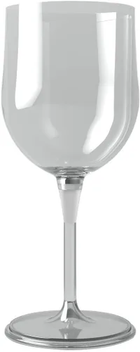 Vista 3 de BOSO Portable Collapsible Plastic Wine Glass (BPA Free) with a Safety Carrier 1pcs (Transparent)