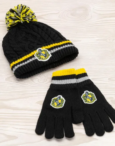 Vista 2 de Harry Potter Sombrero Y Guantes Set Niños Casa Opciones De Punto Beanie