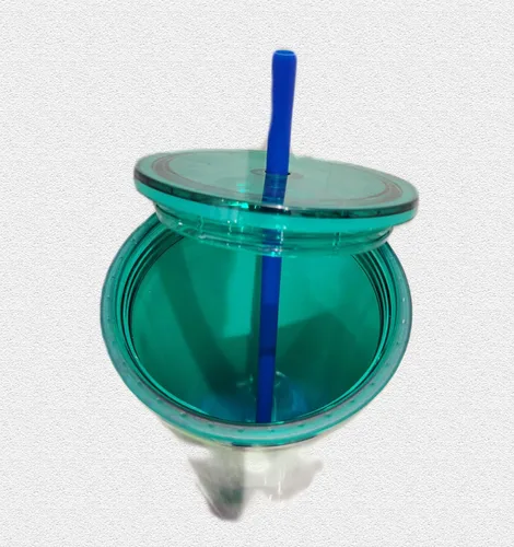 Vista 3 de Starbucks Holiday 2022 - Vaso de holograma de onda ombré, 24 onzas