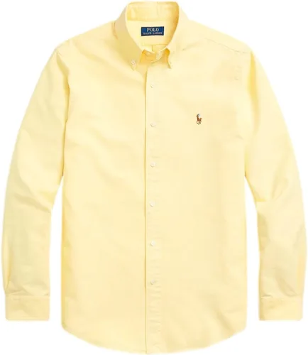 Vista 50 de POLO RALPH LAUREN Men's Classic Fit Plaid Oxford Shirt Blanco básico