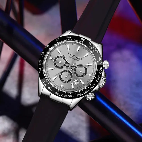 Vista 3 de devaco Relojes luminosos del cronógrafo del calendario de los hombres, relojes de moda de los hombres