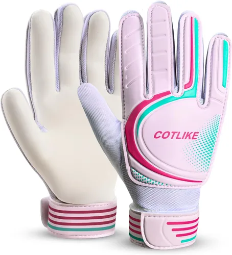 Vista 9 de Guantes de Portero de Fútbol – Guantes de Portero para Niños, Niñas y Jóvenes, Guantes de Portero para Niños de 8-12 con Agarres Fuertes, Palmas