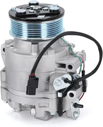 Vista 8 de Compresor de aire acondicionado para Honda Civic 2006-2011 1.8L A/C System Civic 8ª generación con embrague TRSE07
