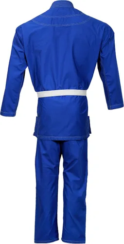 Vista 2 de Edición de verano Uniforme de kimono BJJ ultraligero Peso ligero 100% algodón (cinturón blanco incluido)