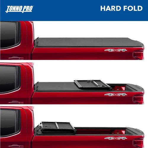 Vista 3 de Tonno Pro. – Cubierta rígida plegable para la parte trasera de camioneta