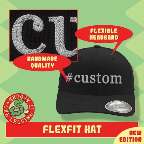 Vista 2 de I Miss Visiting A Monastery - Soft Flexfit Baseball Hat Cap