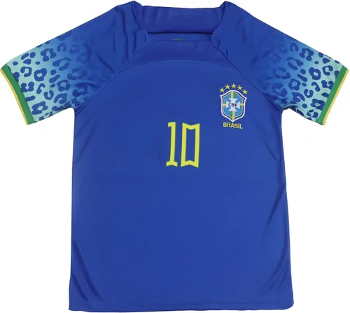 Vista 4 de SEEMBELL Brasil Vintage Legend 10 9 - Juego de calcetines de fútbol para niños, tallas juveniles