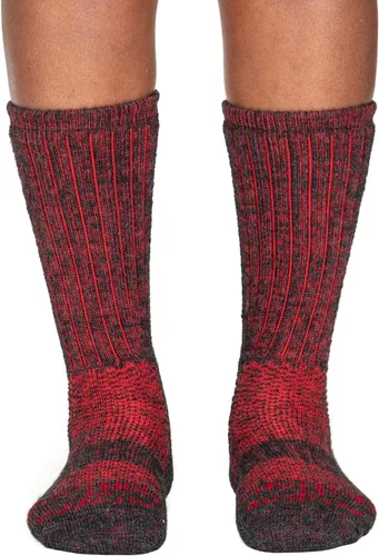 Vista 6 de Calcetines de alpaca extra acolchados para botas - Transpirables, cálidos, absorbentes
