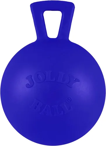 Vista 8 de Jolly Pets Tug-n-Toss - Pelota de juguete resistente para perros con asa, 3 pulgadas/mini, azul, Modelo: 403 BL