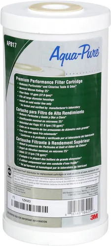 Vista 10 de 3M Aqua-Pure AP811 Filtro de agua de repuesto para toda la casa, cartucho de inserción para la serie AP800, de gran capacidad, para uso con sistemas