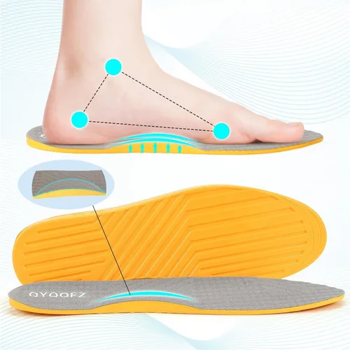 Vista 2 de Plantillas de supinación para piernas O/X y piernas arqueadas - Plantillas correctivas de cuña de talón lateral para mujeres y hombres