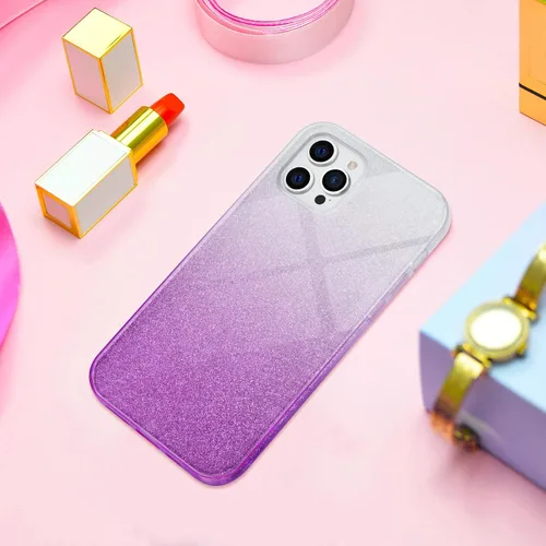 Vista 5 de MATEPROX - Funda compatible con iPhone 12 Pro y iPhone 12, carcasas con brillantinay para niñas y mujeres.