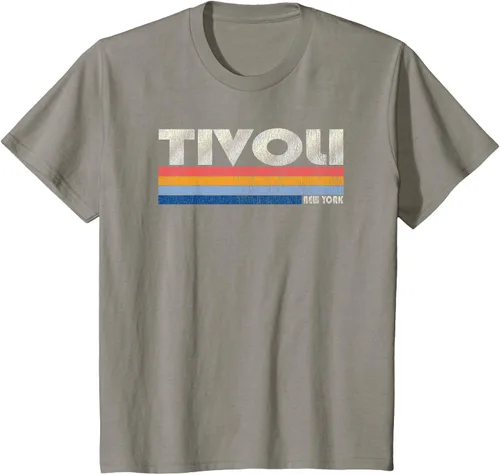 Vista 34 de Camiseta vintage de los años 80 estilo Tivoli NY