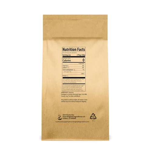 Vista 2 de Pure Original Ingredients Dextrosa (2 libras), edulcorante de reemplazo de azúcar para batidos o hornear