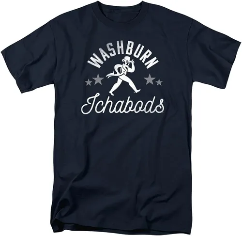 Vista 62 de Collegiate Distressed Mascot Unisex Adult T Shirt Collection 3 Universidad de Adelphi