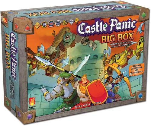 Vista 9 de The Wizard's Tower Castle Panic Expansion Juego de mesa para adultos y familia. Juego de mesa cooperativo. A partir de 8 años. Para 1 a 6 jugadores