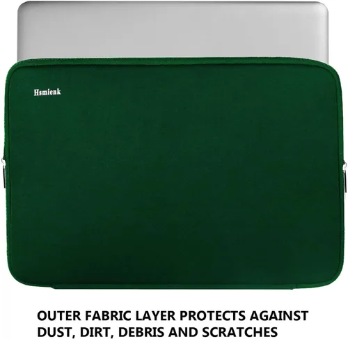 Vista 24 de Funda para portátil, bolsa de transporte con protección para computadora compatible con MacBook Air nuevo de 13 pulgadas M2/A2681 M1/A2337, MacBook