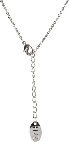 Vista 3 de Liza Birthstone January Garnet 17"-18.5" Necklace with 0.25" Crystal Pendant made from Austrian Crystals